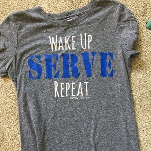 Wake up. SERVE. Repeat.